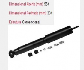 AMORTECEDOR KAYABA 349017 TOYOTA HILUX SUV SW4 SUSPENSAO TRASEIRO ESQUERDO/DIREITO 2005/2014